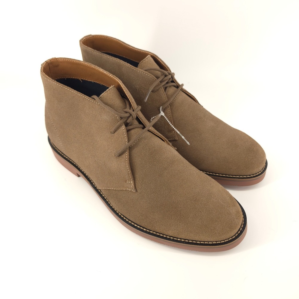 Dockers Mens Nigel Chukka Ankle Boot Suede‎ Tan Size 11 Leather NWOB